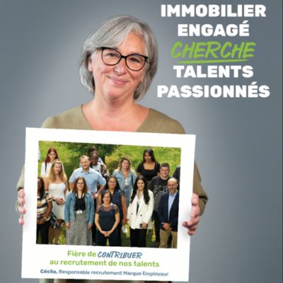 Cécile Caniez, responsable recrutement et marque employeur Groupe Valophis